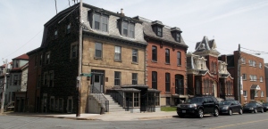 Stately buildings on the south end of Barrington Street, not far from the harbour.